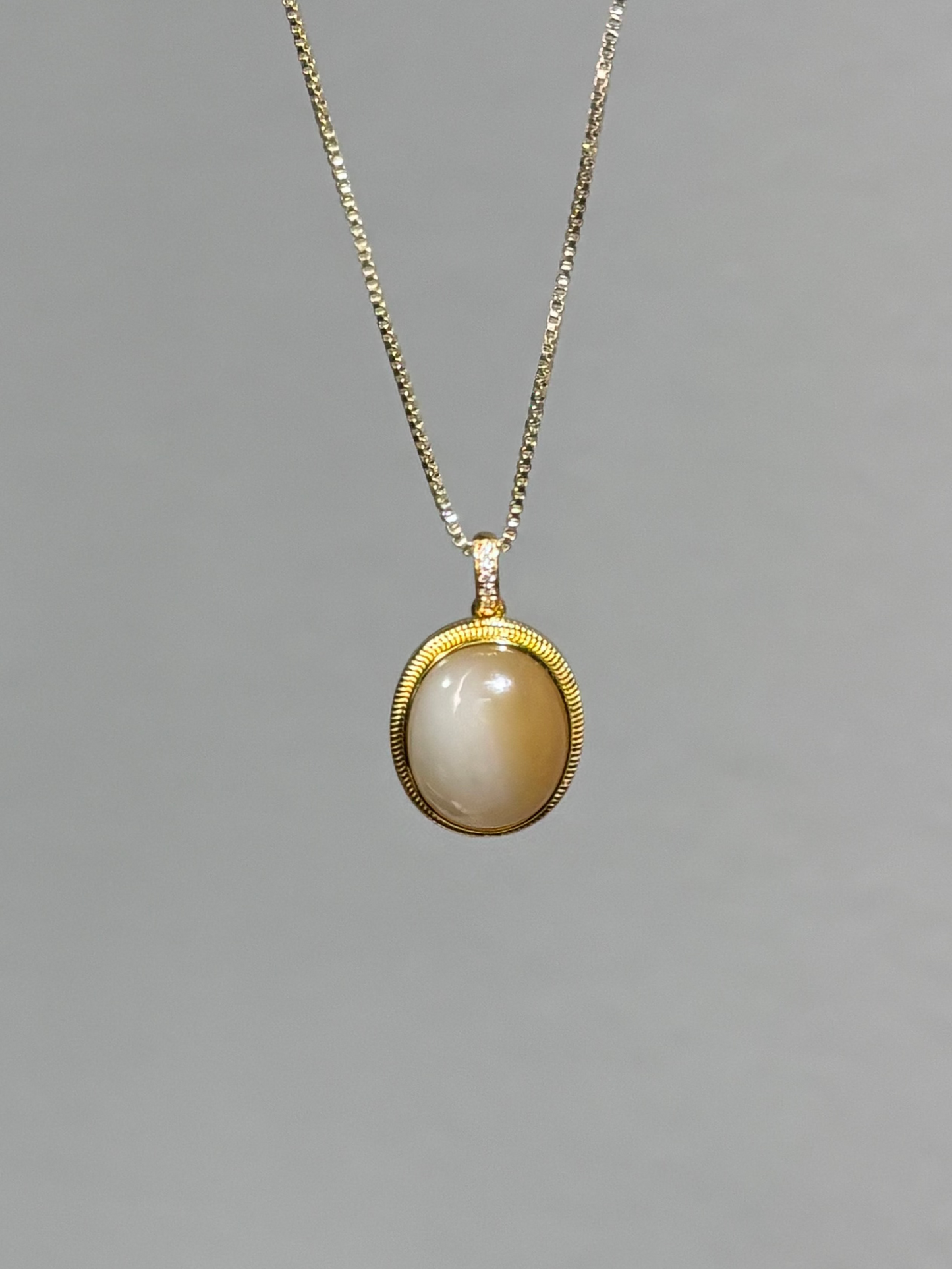 Xinjiang White Sugar Nephrite Jade S925 Pendant cert 2198