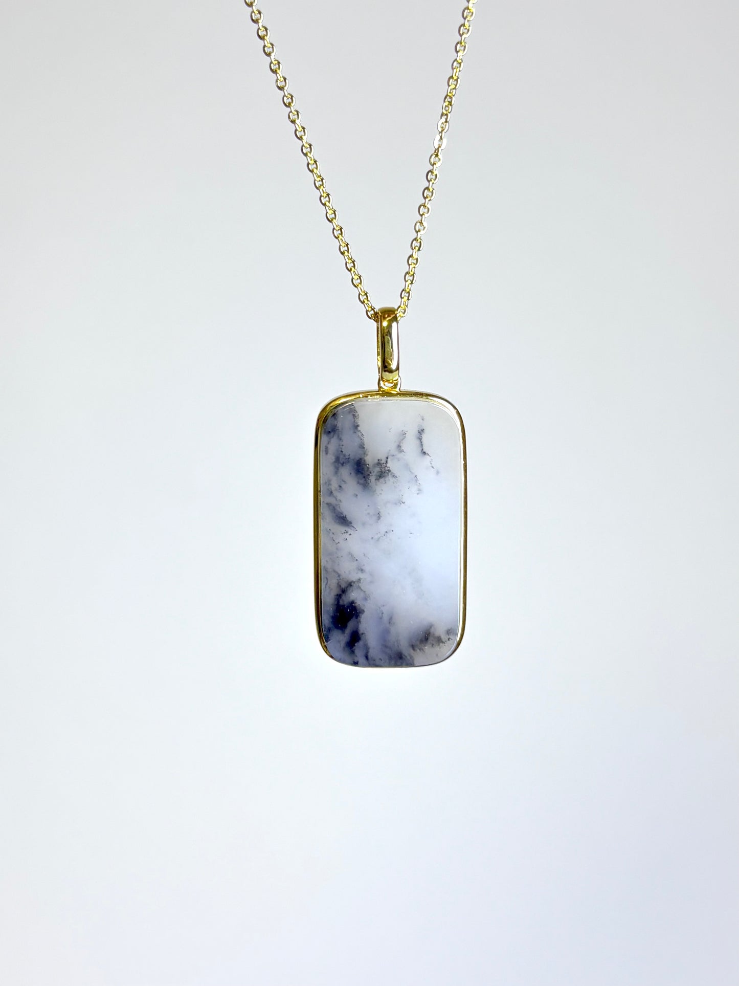 Qinghua Nephrite Jade S925 Pendant cert 2223