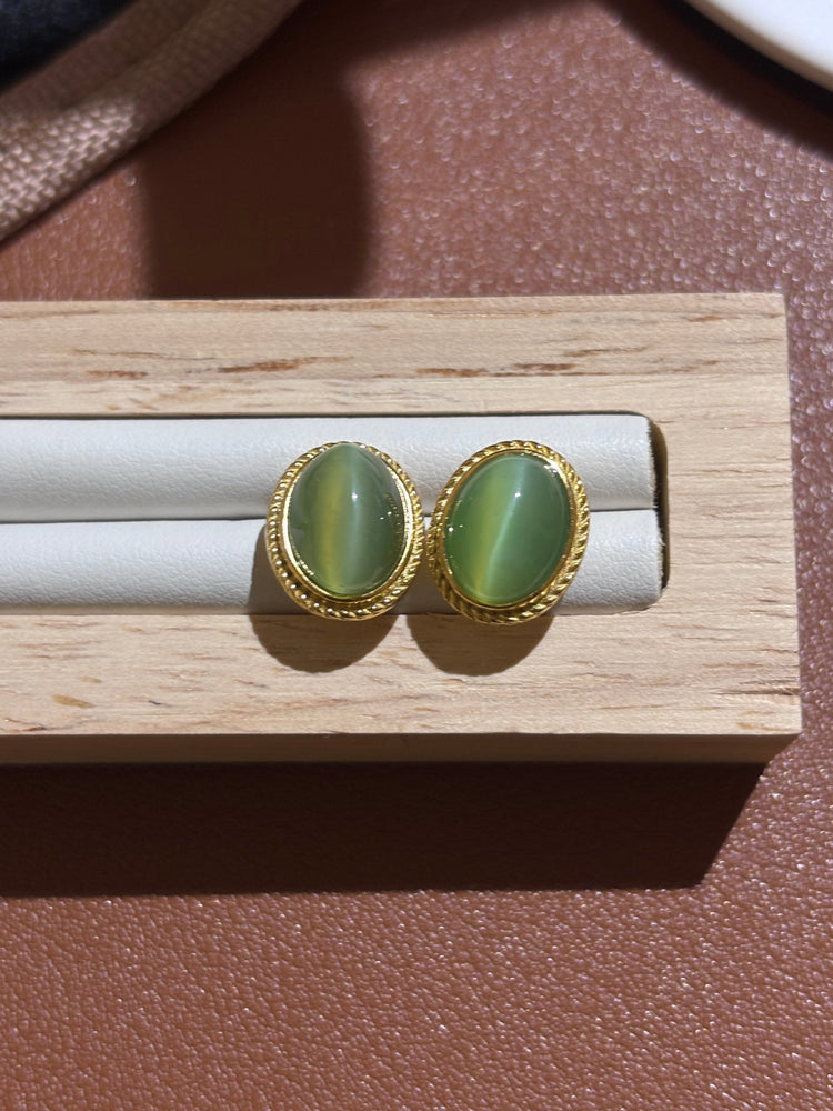 Nephrite Jade Earrings Collection